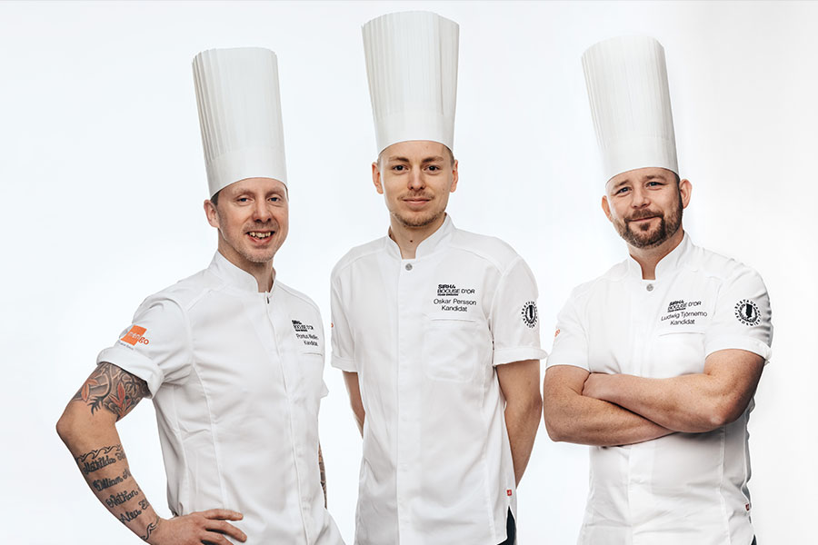 Kvalfinalisterna i Bocuse d'Or Sverige 2025